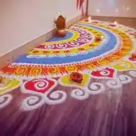 latest rangoli designs 2021